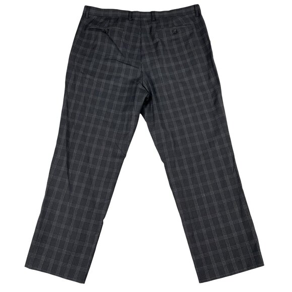Banana Republic Standard Fit 100% Wool Mens Plaid Lined Dress Pants Sz 40 x 30 - Picture 2 of 5